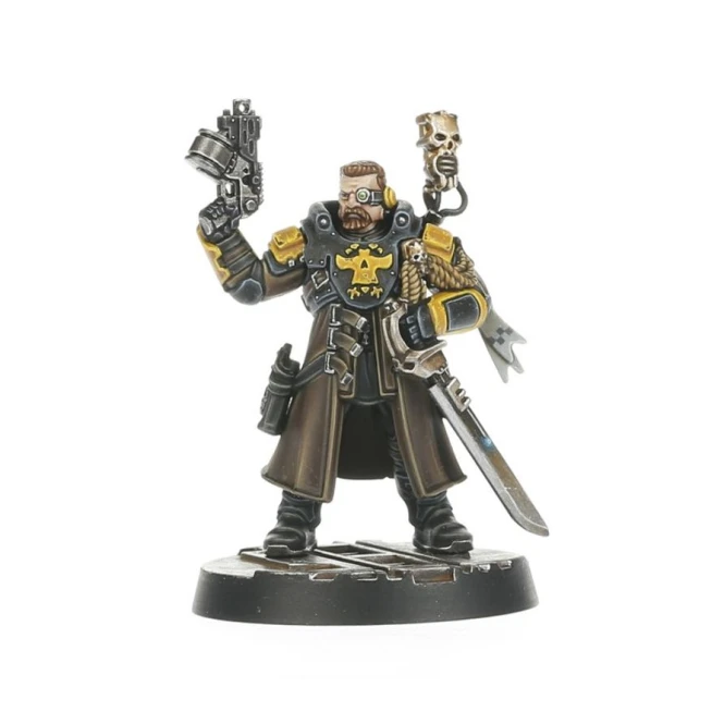 Palanite Enforcer Captain & Sergeants Necromunda