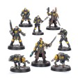 Palanite Enforcer Captain & Sergeants Necromunda