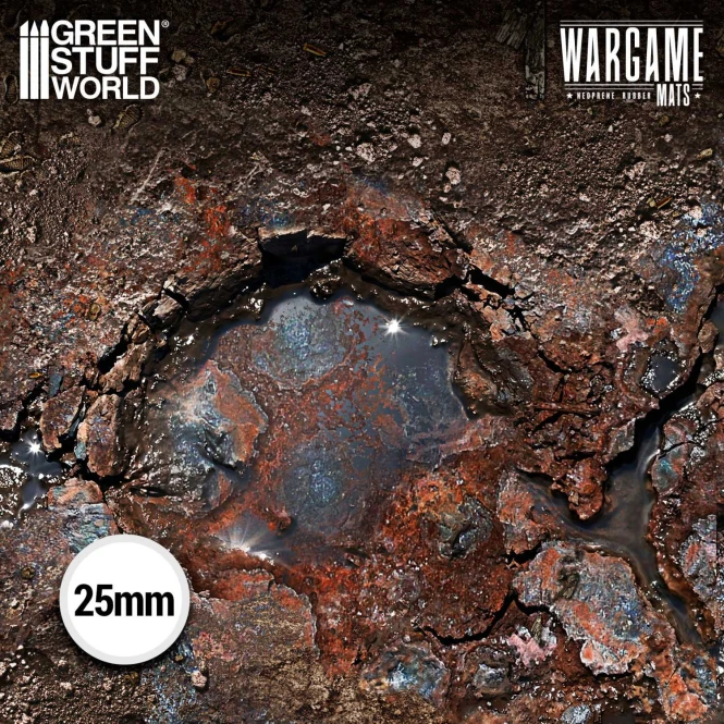 Neoprene Mat 4x6' Dread Trenches (120x180cm)
