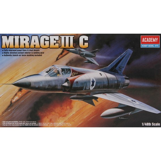 Academy 12247 Mirage IIIC - 1/48