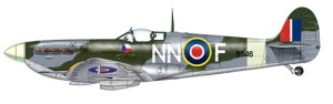 Italeri 1307 1/72 Spitfire Mk. VI