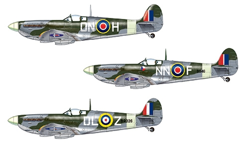 Italeri 1307 1/72 Spitfire Mk. VI