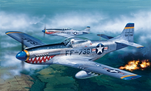 Italeri 0086 1/72 P-51D Mustang