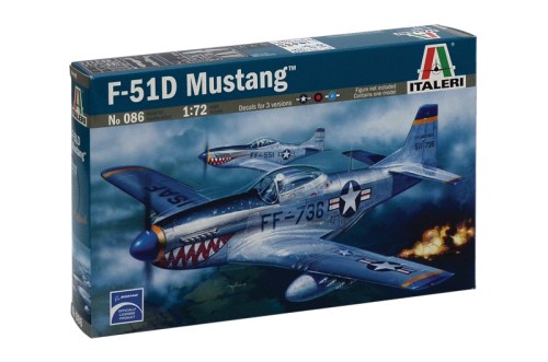 Italeri 0086 1/72 P-51D Mustang