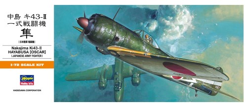 Hasegawa A1-00131 1/72 Ki-43-II Oscar (Hayabusa)