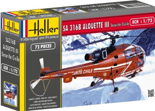 Heller 80289 Alouette 1/72 S-30