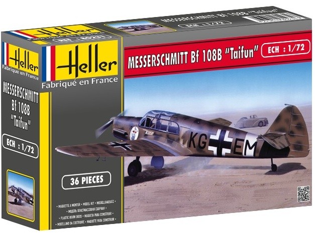 Heller 80231 Me-108Taifun 1/72 S-30