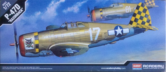 Academy 12492 P-47D Razorback - 1/72