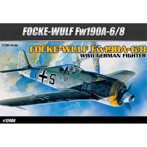 Academy 12480 Focke Wulf FW-190A Butcher - 1/72