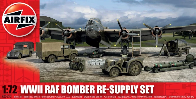 Airfix 05330 WWII RAF Bomber Re-Supply Set - 1/72
