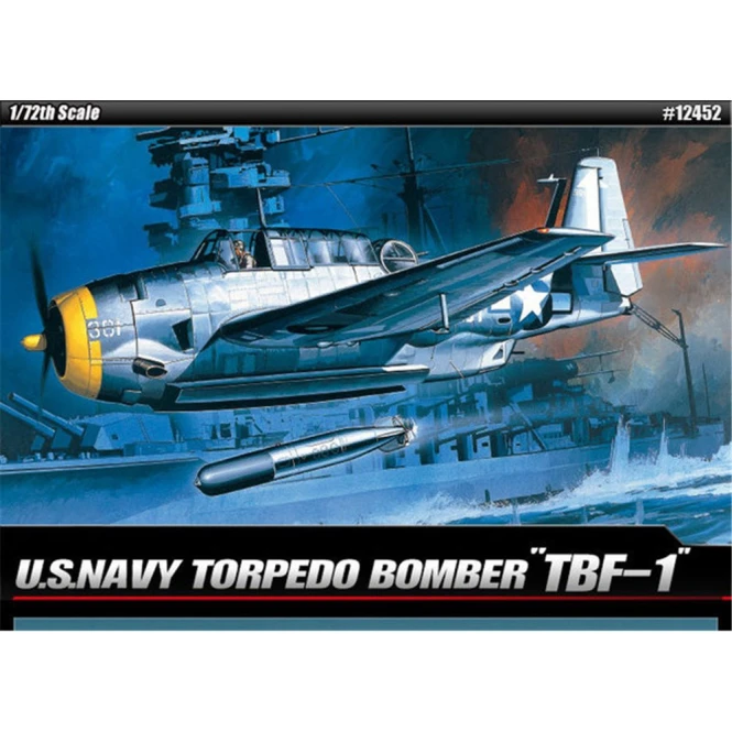 Academy 12452 Grumman TBF-1 Avenger - 1/72