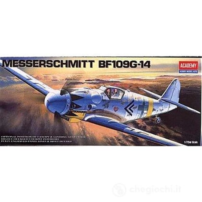 Academy 12454 Messerschmitt BF-109 G - 1/72