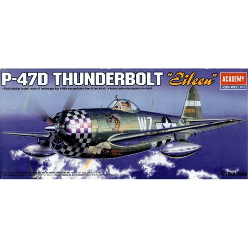 Academy 12474 P-47 D Thunderbolt - 1/72