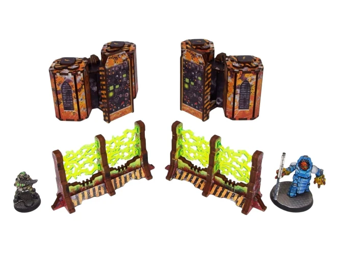 Warhammer 40K Compatible Imperial II Tabletop Bundle PREPAINTED – zestaw terenów