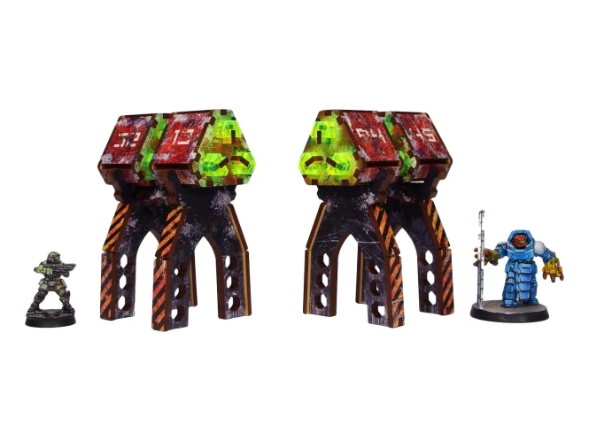 Warhammer 40K Compatible Imperial II Tabletop Bundle PREPAINTED – zestaw terenów