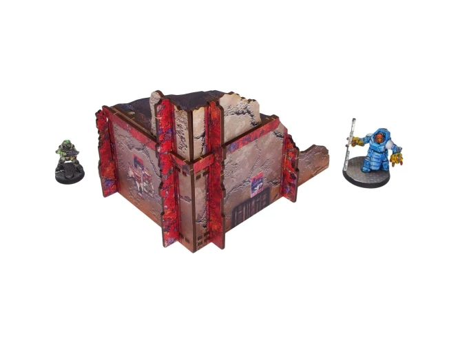 Warhammer 40K Compatible Imperial II Tabletop Bundle PREPAINTED – zestaw terenów