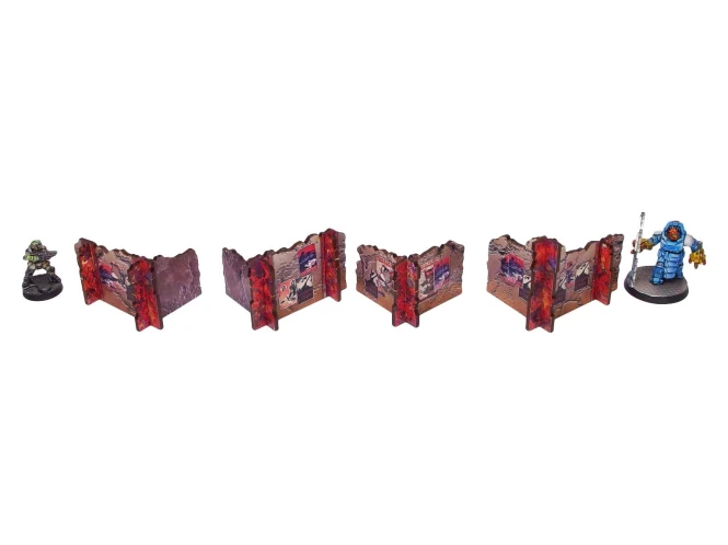 Warhammer 40K Compatible Imperial II Tabletop Bundle PREPAINTED – zestaw terenów