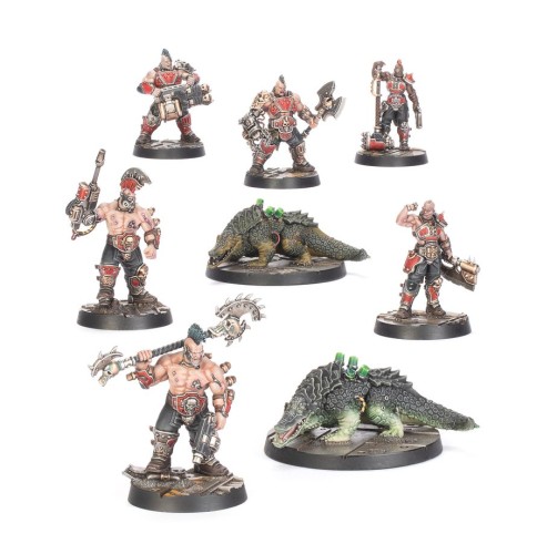 Necromunda: Goliath Forge Bosses & Sumpkrocs