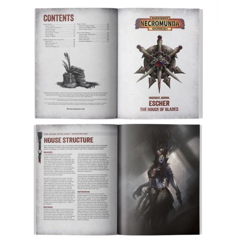 Necromunda: Underhive Journal – Escher: The House of Blades