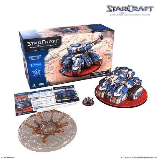 StarCraft Siege Tank - Terran