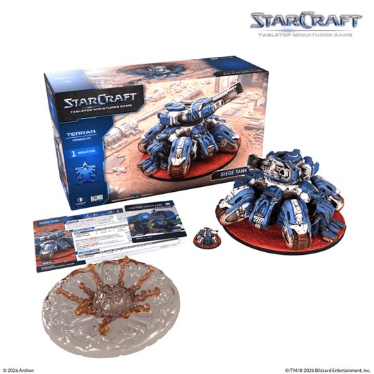 StarCraft Siege Tank - Terran