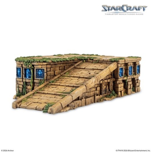 StarCraft Lost Temple Ramp
