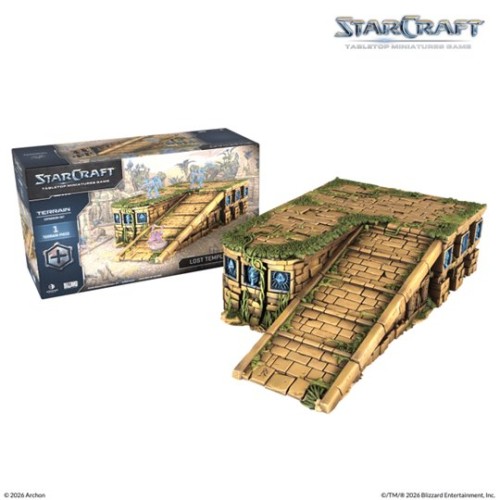 StarCraft Lost Temple Ramp