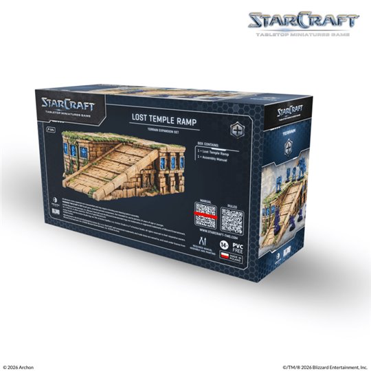 StarCraft Lost Temple Ramp