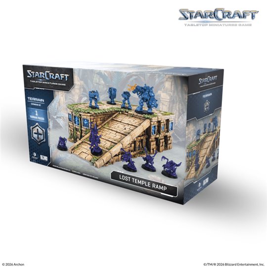 StarCraft Lost Temple Ramp