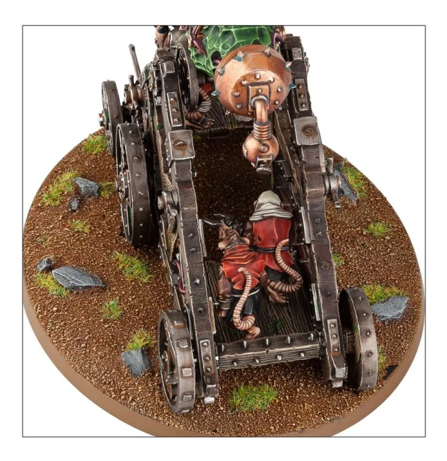 Skaven Pestilens Plagueclaw Warp Lightning Cannon