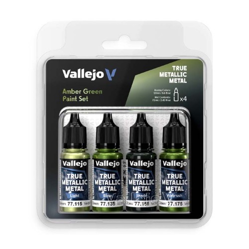 Vallejo 77266 TMM Color Set Amber Green