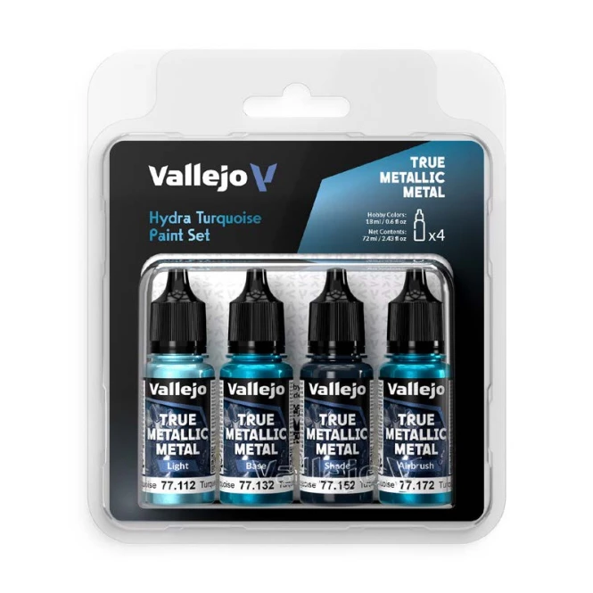 Vallejo 77264 TMM Color Set Hydra Turquoise