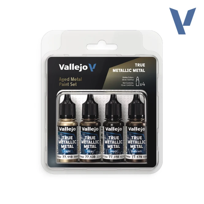 Vallejo 77258 TMM Color Set Aged Metal