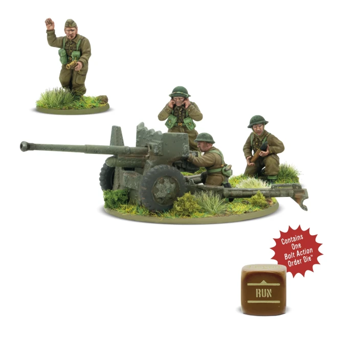 British 6-pounder Anti Tank Gun