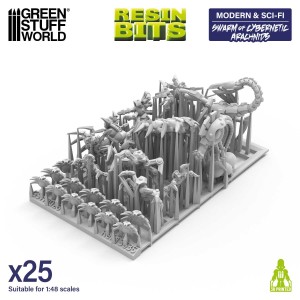 3D Printed - Modern & Sci-fi - Swarm of Cybernetic