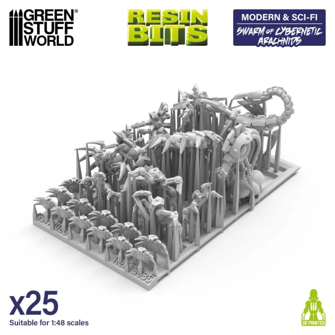 3D Printed - Modern & Sci-fi - Swarm of Cybernetic