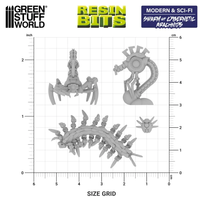 3D Printed - Modern & Sci-fi - Swarm of Cybernetic