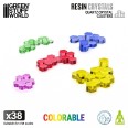 3D Printed - Crystals - Quartz crystal clusters