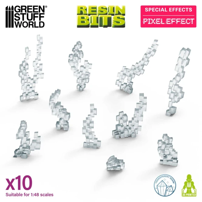 3D Printed - Special Effects - Pixel Effect