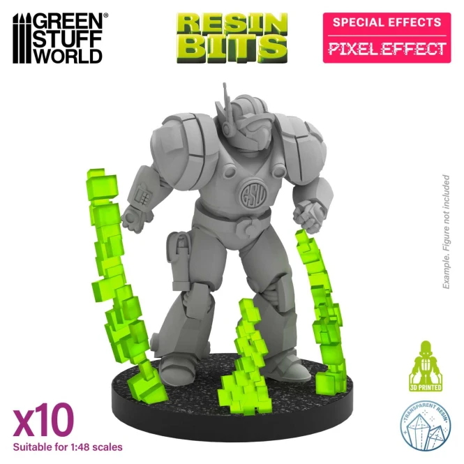3D Printed - Special Effects - Pixel Effect