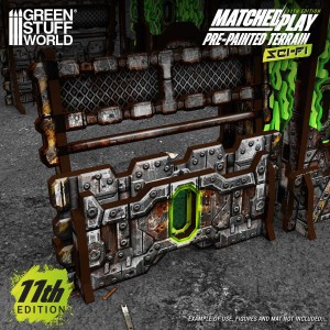 MDF Pre-Painted Foldable Terrain Pack 11th edition