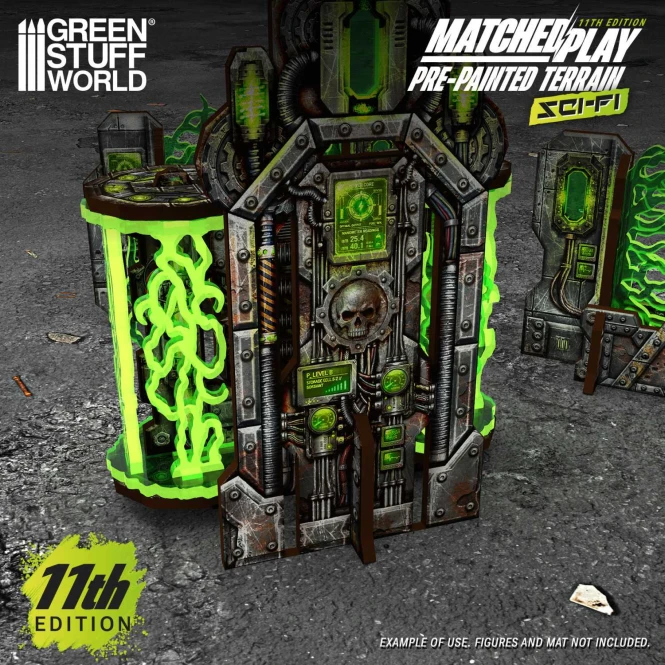 MDF Pre-Painted Foldable Terrain Pack 11th edition