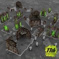 MDF Pre-Painted Foldable Terrain Pack 11th edition