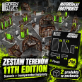 Warhammer 4000 11 edycja Tereny i footprinty do 11 edycji