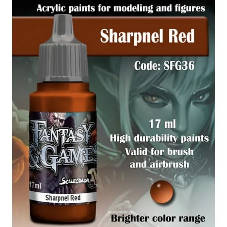 SHARPNEL RED