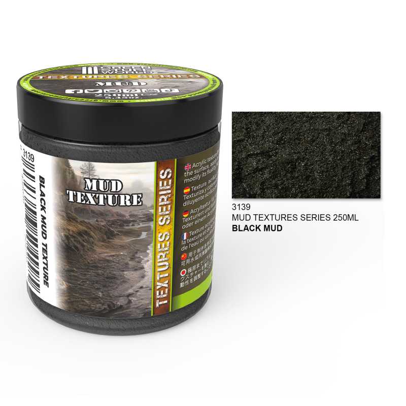 Mud Textures - BLACK MUD 250ml