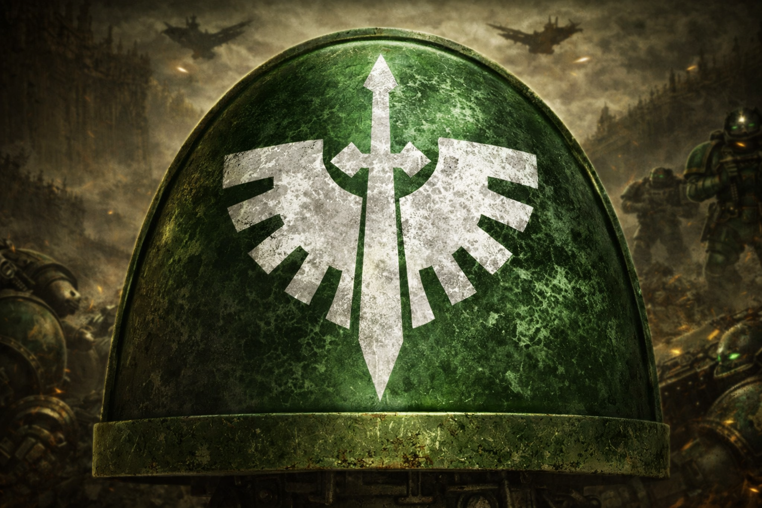Jak pomalować Dark Angels – Intercessors farbami Citadel