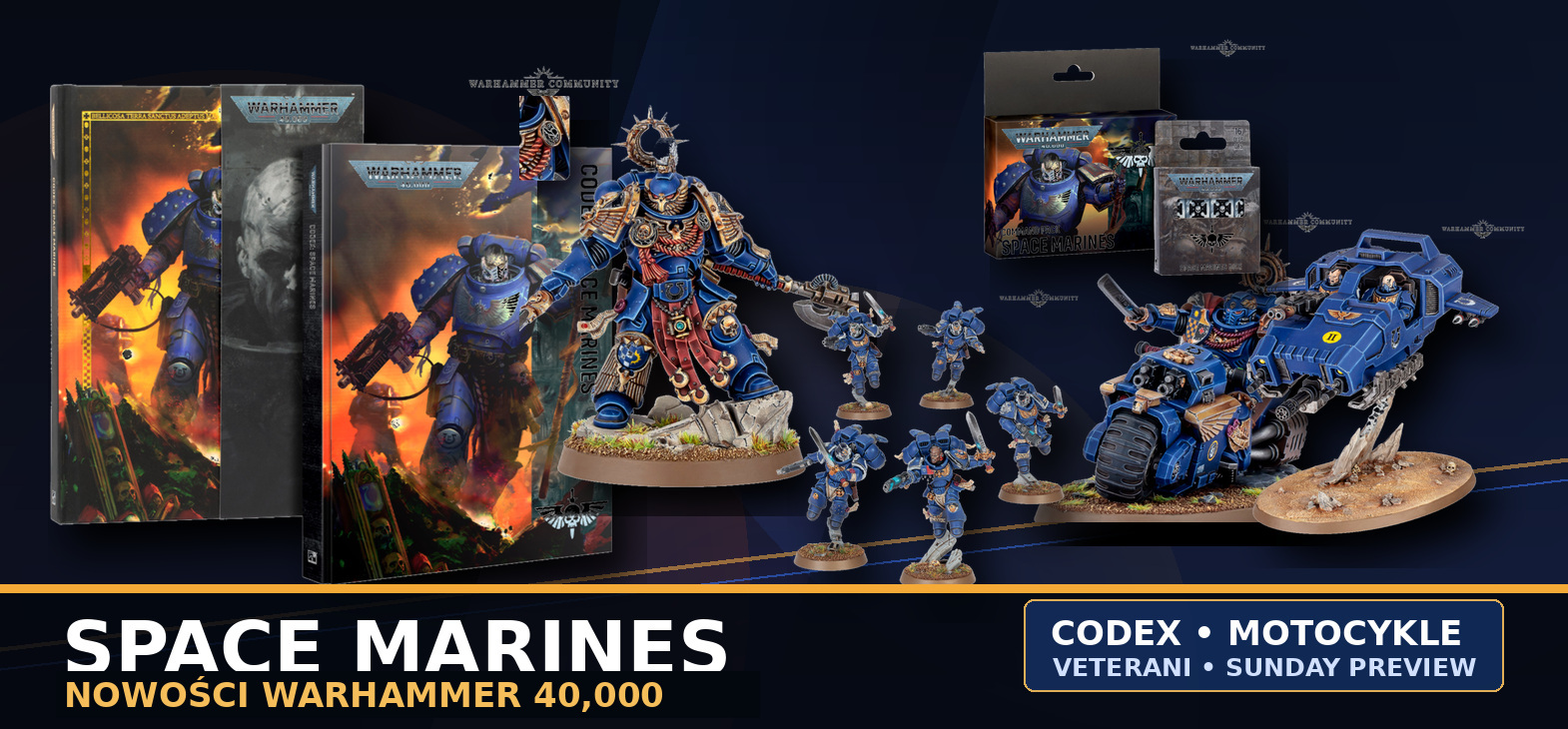 Space Marines nadciągają z orbity. Nowości Warhammer 40,000 w zapowiedzi Sunday Preview